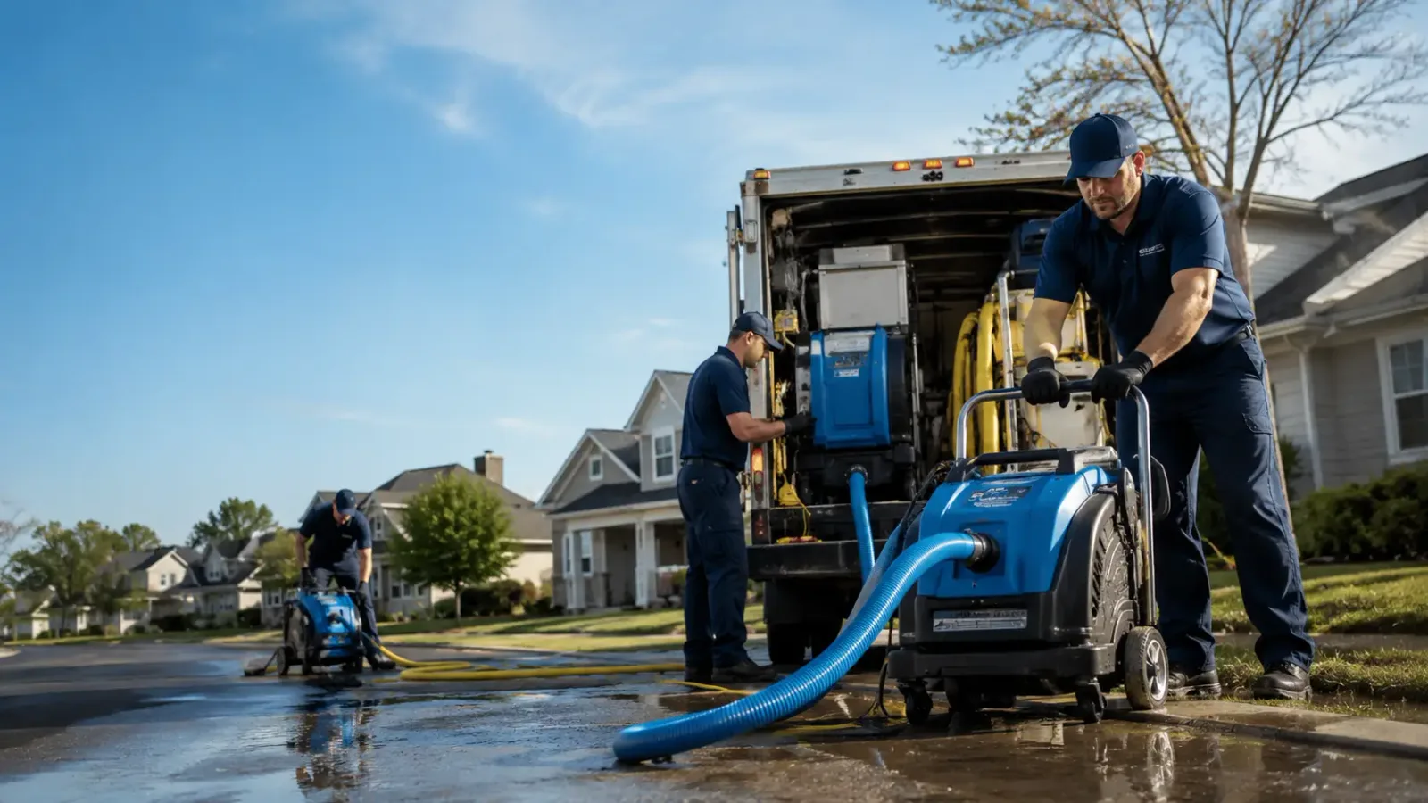 Flood Damage Cleanup in Tarzan, TX
